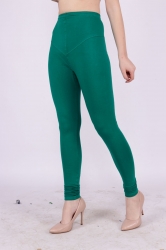 Forest Green Churidar Leggings